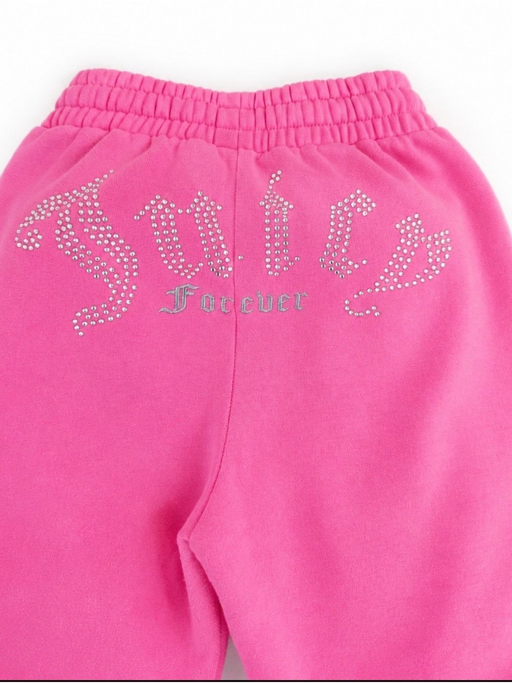 Juicy Couture Hot Pink Rhinestone 'Juicy Forever' Sweatpants
